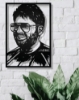 Picture of Kapil Sharma Iconic Portrait Metal Wall Art