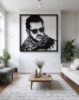 Picture of Salman Khan Tiger Iconic Metal Wall Portrait