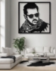 Picture of Salman Khan Tiger Iconic Metal Wall Portrait