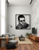 Picture of Salman Khan Tiger Iconic Metal Wall Portrait