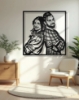 Picture of Virat & Anushka Virushka Iconic Metal Wall Art