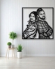 Picture of Virat & Anushka Virushka Iconic Metal Wall Art