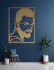 Picture of Virat Kohli Focus & Grit Metal Wall Portrait