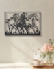 Picture of Galloping Trio - Majestic Three Horses Metal Wall Art