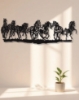 Picture of Seven Running Horses - Vastu Metal Wall Art