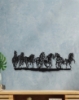 Picture of Seven Running Horses - Vastu Metal Wall Art