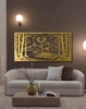 Picture of Moonlit Mountain Deer Landscape Metal Art