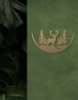 Picture of Crescent Forest & Stag Metal Wall Art