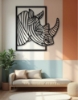 Picture of Rhino Vanguard Out-of-Frame Metal Wall Art