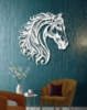 Picture of Ethereal Mane Horse Silhouette Metal Wall Art