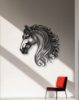 Picture of Ethereal Mane Horse Silhouette Metal Wall Art
