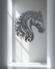 Picture of Ethereal Mane Horse Silhouette Metal Wall Art