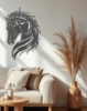 Picture of Artistic Horse Head Metal Wall Art