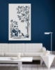 Picture of Panda Bamboo Metal Wall Art