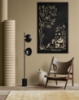 Picture of Panda Bamboo Metal Wall Art