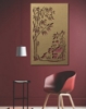 Picture of Panda Bamboo Metal Wall Art