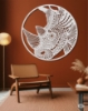 Picture of Rhinoceros Mandala Geometric Metal Wall Art