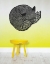 Picture of Sleeping Fox Patterned Metal Wall Art