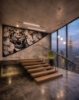 Picture of Ferocious Tiger Floral Fusion Metal Wall Art