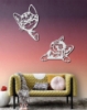 Picture of Peeking Kittens Playful Duo Metal Wall Art