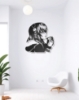 Picture of Melodic Muse: Headphones Anime Girl Metal Wall Art