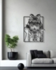 Picture of Dual-Face Anime Horror Metal Wall Art