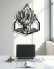 Picture of Super Saiyan Goku Geometric Metal Wall Art
