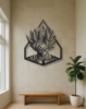 Picture of Super Saiyan Goku Geometric Metal Wall Art