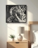 Picture of Goku & Vegeta Saiyan Pride Metal Wall Art