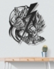 Picture of Shenron & Goku Lightning Strike Metal Wall Art
