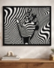 Picture of The Morphing Hand 3D Optical Illusion Metal Wall Art