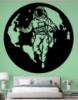 Picture of The Orbital Drift Astronaut & Earth Metal Wall Art