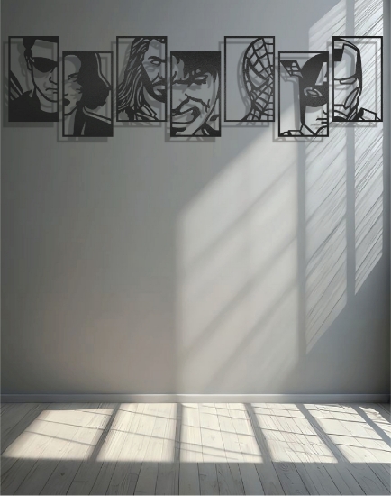 Picture of Avengers Ultimate 7-Panel Metal Wall Art Collection