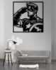 Picture of Captain America Honorable Salute Metal Wall Art
