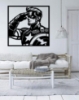 Picture of Captain America Honorable Salute Metal Wall Art